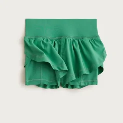 Girls' flutter short in performance jersey
