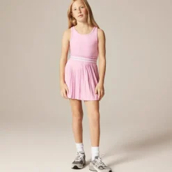 Girls' match point dress in performance jersey