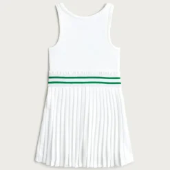 Girls' match point dress in performance jersey