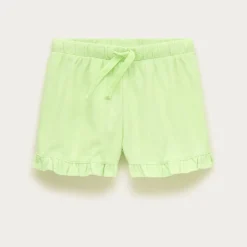 Girls' pull-on short in twill