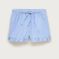 Girls' pull-on short in twill