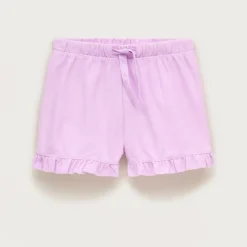 Girls' pull-on short in twill