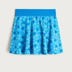 Girls' skort in performance jersey
