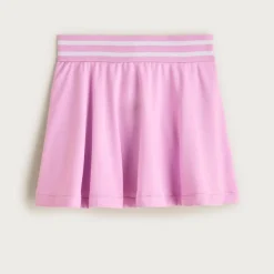 Girls' skort in performance jersey