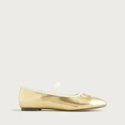 Girls' strappy ballet flats