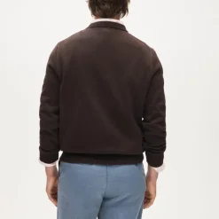 Heritage cotton crewneck sweater