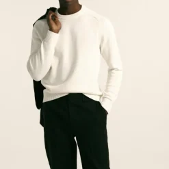 Heritage cotton crewneck sweater