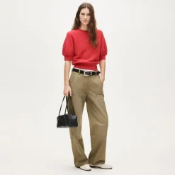 Heritage terry puff-sleeve sweatshirt