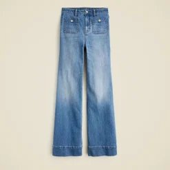 High-rise Sailor denim trouser in 1996 semi-stretch