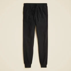 Jacquard rib-knit jogger pant