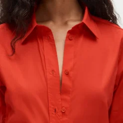 Jules classic-fit shirt in sateen