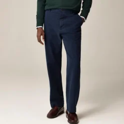 Kenmare Relaxed-fit suit pant in Italian cotton blend