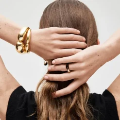 KHIRY X J.Crew large two-talon cuff bracelet