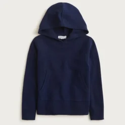 Kids' cashmere pullover hoodie