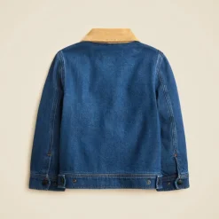 Kids' lined denim jacket