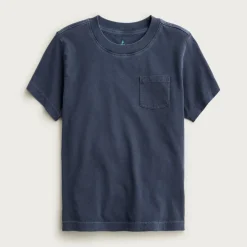 Kids' new garment-dyed pocket T-shirt
