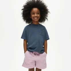 Kids' new garment-dyed pocket T-shirt