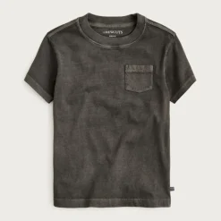 Kids' new garment-dyed pocket T-shirt