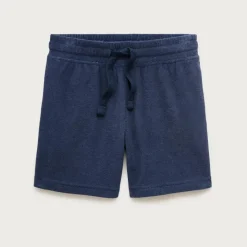 Kids' pull-on short in towel terry