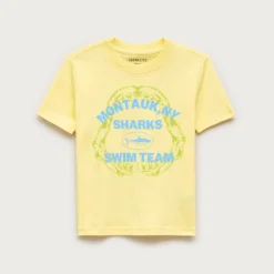 Kids' short-sleeve Montauk sharks graphic T-shirt