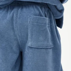 Kids' tipped short in towel terry