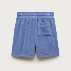 Kids' tipped short in towel terry
