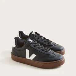 Kids' Veja™ volley leather sneakers