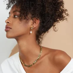 Lady Grey large Figaro necklace