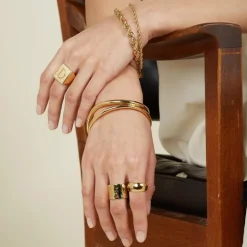 Lady Grey XL rope chain bracelet