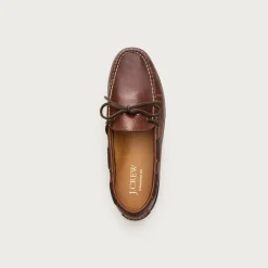 Lake shoes in leather
