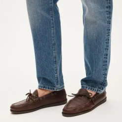 Lake shoes in leather