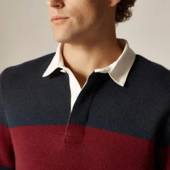 Lambswool rugby sweater