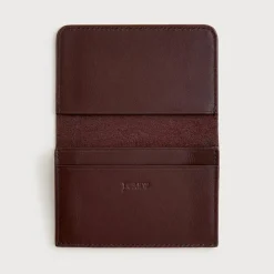Leather billfold cardholder