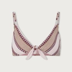 lemlem Sara tie-front bikini top