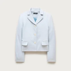 Lenore lady blazer in Gramercy linen blend