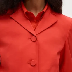 Lenore lady blazer in sateen cotton