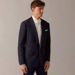 Ludlow Slim-fit shawl-collar tuxedo jacket in Italian wool
