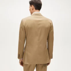 Ludlow Slim-fit suit jacket in Japanese cotton chino