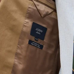 Ludlow Slim-fit suit jacket in Japanese cotton chino