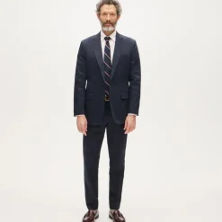 Ludlow Slim-fit suit jacket in Japanese cotton chino