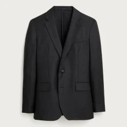 Ludlow Slim-fit suit jacket in English cotton-wool blend
