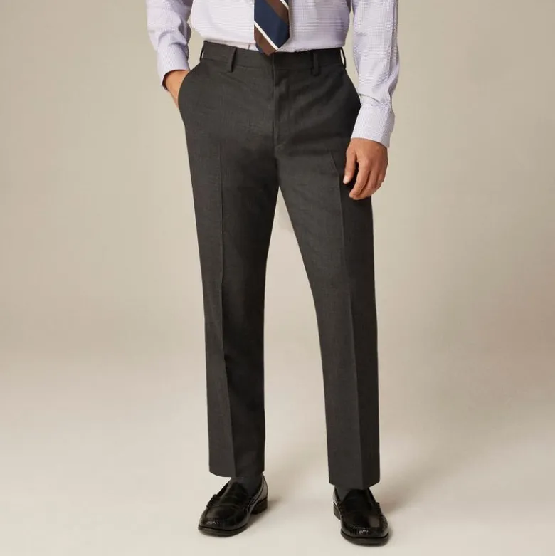 Ludlow Slim-fit suit pant in Italian worsted wool