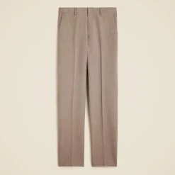 Ludlow Slim-fit suit pant in Irish cotton-linen blend