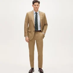 Ludlow Slim-fit suit pant in Japanese cotton chino