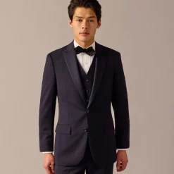 Ludlow Slim-fit tuxedo jacket in Italian wool