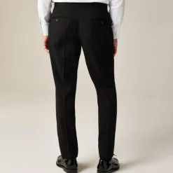 Ludlow Slim-fit tuxedo pant in Italian wool
