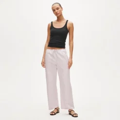 Luna pant in cotton poplin