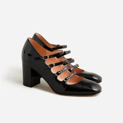 Maisie multistrap heels in patent leather