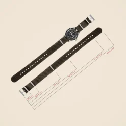 Marathon Watch Company™ 20mm Nylon Defense Standard Watch Strap