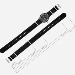 Marathon Watch Company™ 20mm Nylon Defense Standard Watch Strap